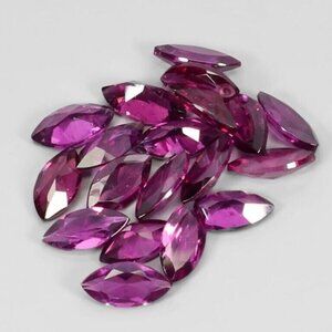 Marquise Natural Pink Raspberry Rhodolite Garnets